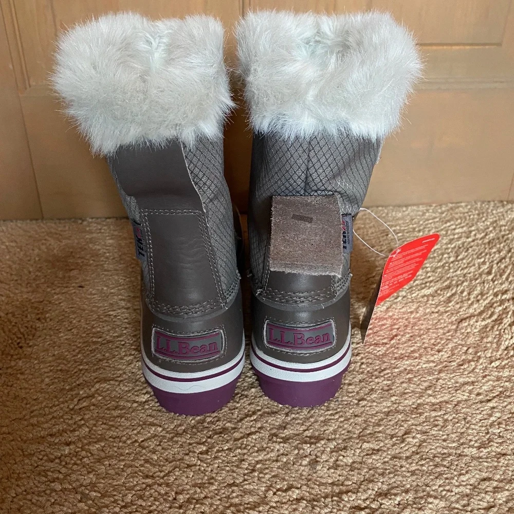 LL BEAN Tek2.5 Waterproof Lightweight Winter Boots‎ Primaloft Insulation NWT